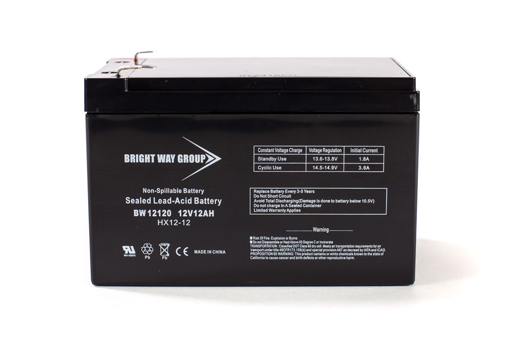 Bright Way Group BW 12120 F1 - 12V 12AH SLA Battery