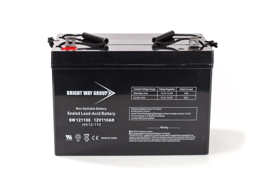 Bright Way Group BW 121100 Z (Group 30H) - 12V 110AH SLA Battery