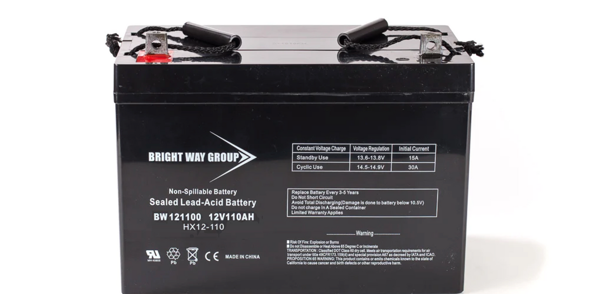 Bright Way Group BW 121100 Z (Group 30H) - 12V 110AH SLA Battery