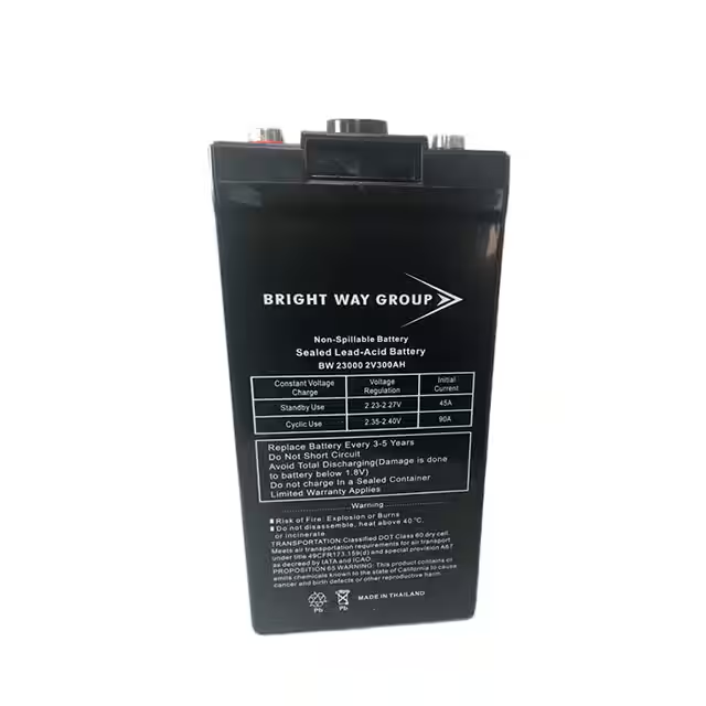 Bright Way Group BW 23000 - 2V 300AH SLA Battery
