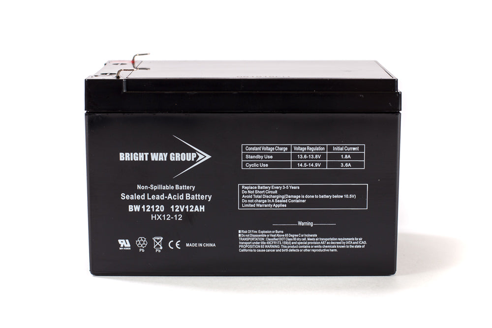 12V 12Ah VRLA Battery – Duracell Charge