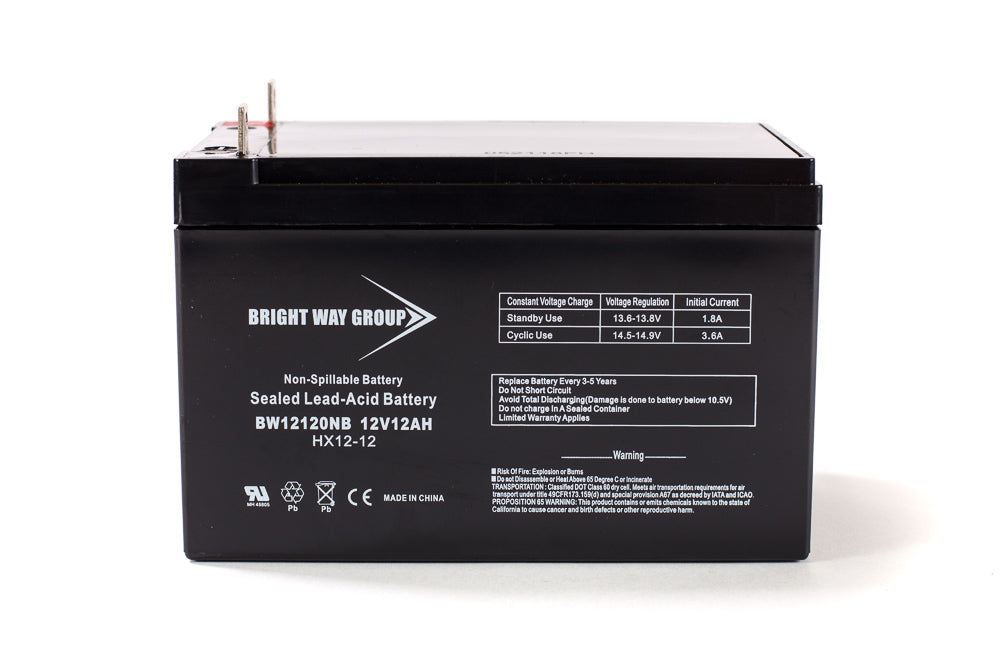 Bright Way Group BW 12120 NB - 12V 12AH SLA Battery