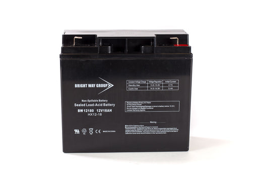 Bright Way Group BW 12180 IT - 12V 18AH SLA Battery