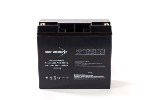 bright way group bw 12180 xrp 12v 18ah sla battery