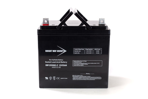 Bright Way Group BW 12180 NB - 12V 18AH Nut and Bolt SLA Battery