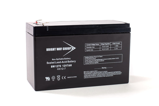 bright way group bw 1270 1 75kg 12v 7ah sla battery