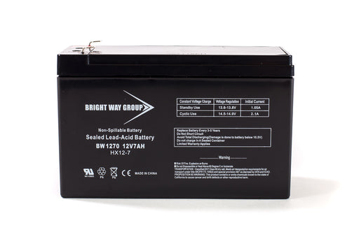 bright way group bw 1270 1 75kg 12v 7ah sla battery