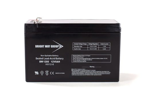 12 volt 8 amp hour sealed lead acid battery
