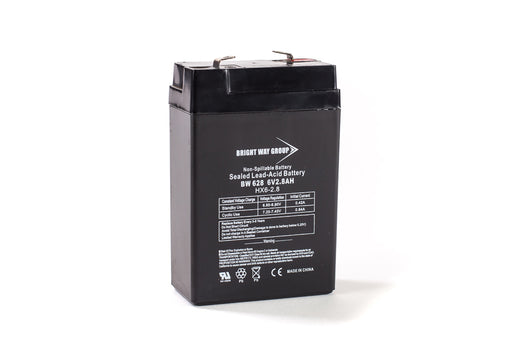 bright way group bw 628 6v 2 8ah sla battery