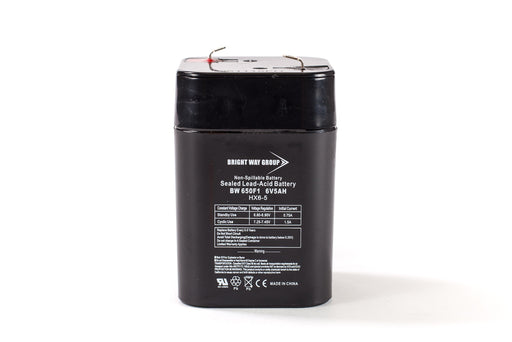 bright way group bw 650f lantern 6v 5ah sla battery