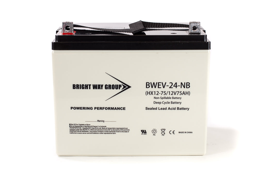Bright Way Group BW EV-24 Z HD - 12V 75AH SLA Battery