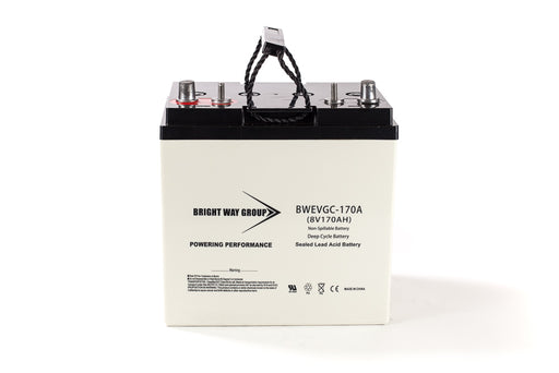 Bright Way Group BW 1280 F1 - 12V 8AH SLA Battery — Battery Wholesale