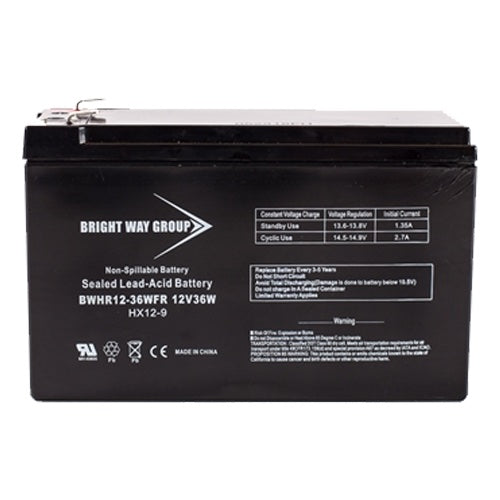 Bright Way Group BW HR 12-36W FR High Rate UPS Type - 12V 9AH SLA Battery