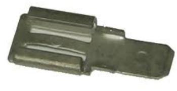 Faston Tab Terminal Step-down Adapter - F2 to F1 (Pair) — Battery Wholesale