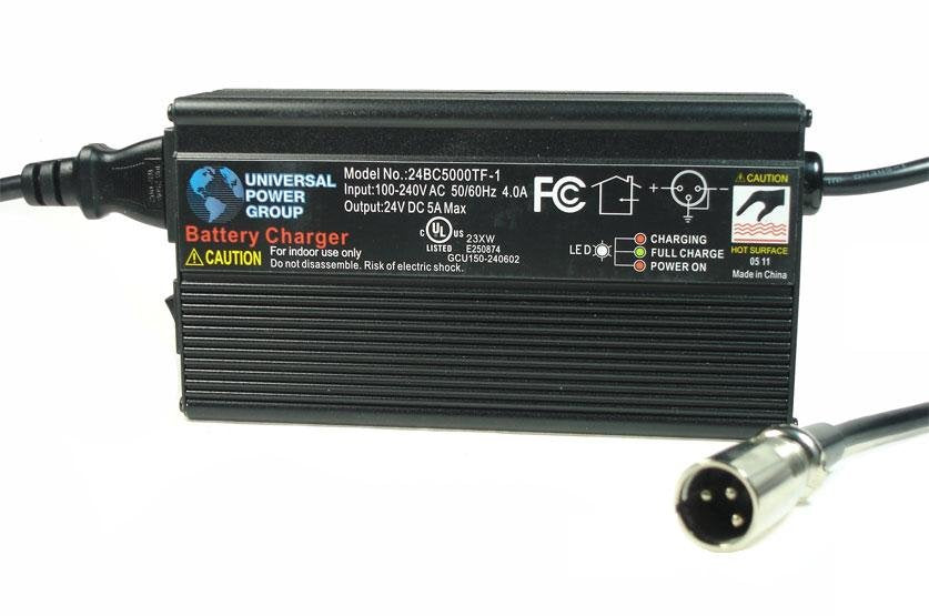 Bright Way Group 24V 5A AGM Battery Charger - BW 24050