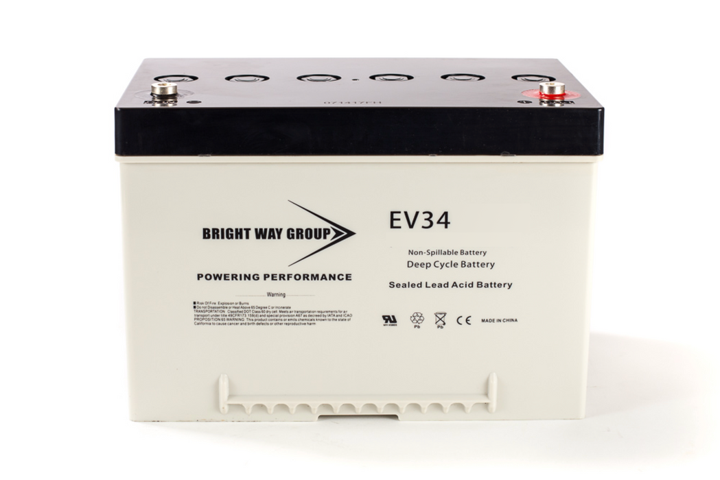 Bright Way Group BW EV-34 (Group 34) - 12V 70AH SLA Battery — Battery  Wholesale